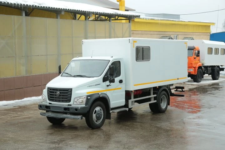 Cargo Van 5759AA-3 based on GAZ chassis C41R16, C41R36, C42R36
