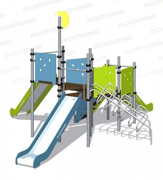 Children's Play Complex for Thematic Games and Physical Development - Romana 101-01.110.00