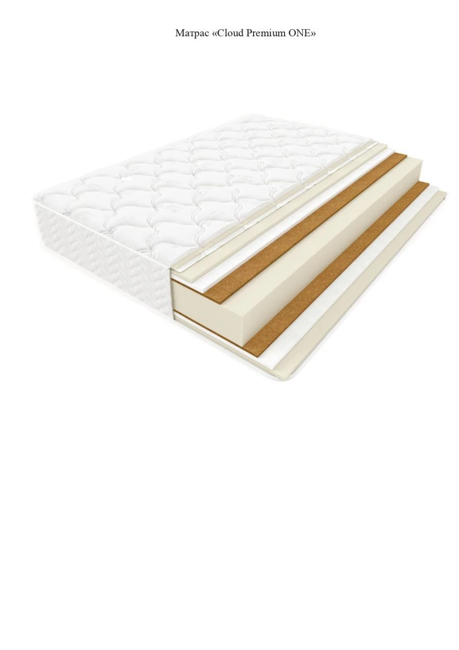 Premium Cloud Orthopedic Mattress without Springs