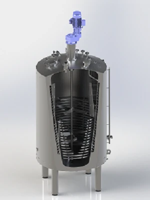 High-Pressure Synthesis Reactor - Stainless Steel Construction