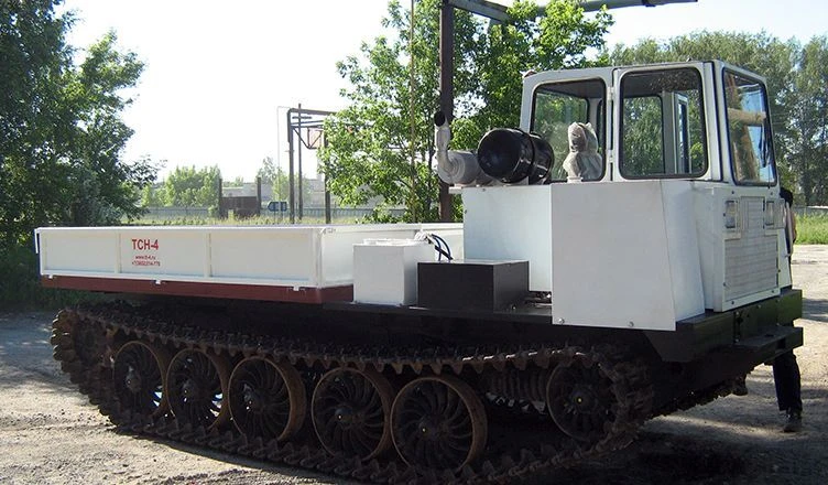 Caterpillar Tractor TSN-4-UD with Extended Side Installation