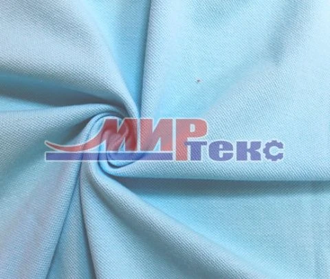 Melange Knit Fabric (50% Cotton, 50% Polyester) Regular Pressed Fango