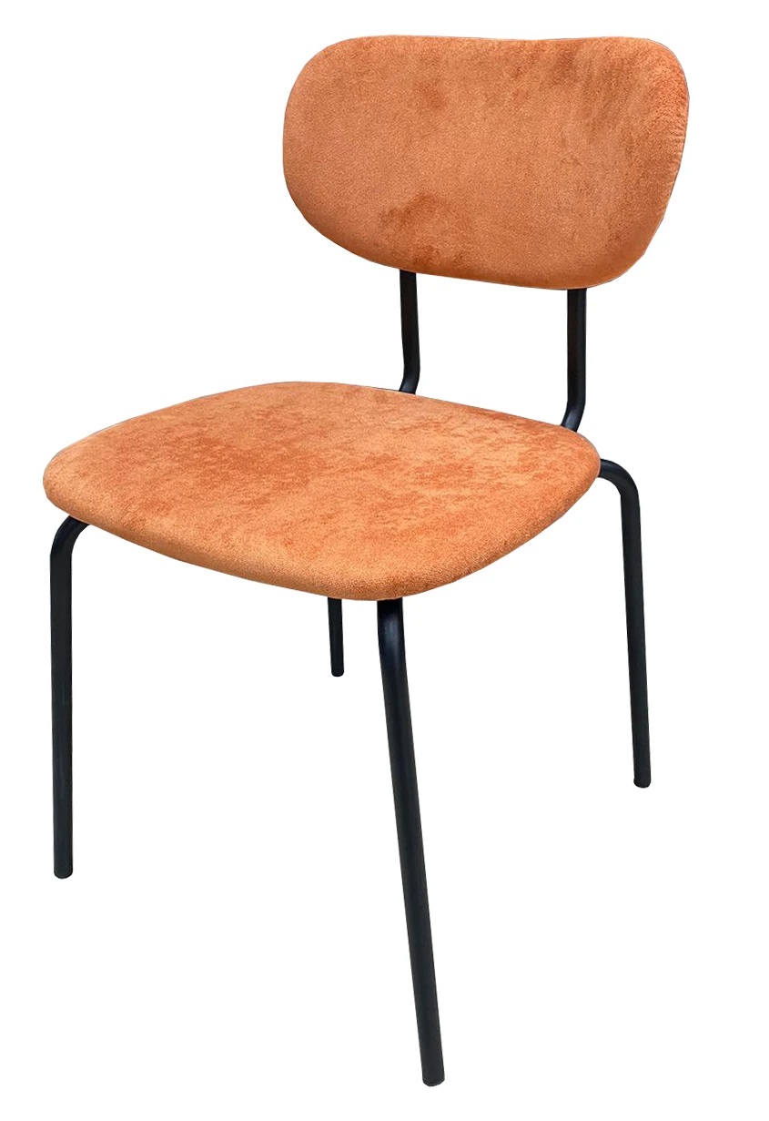 Metal Frame Chair with Soft Back and Seat - SM31