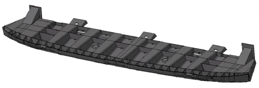Lower Absorber for M1 and N1 Vehicles Model 9683459180
