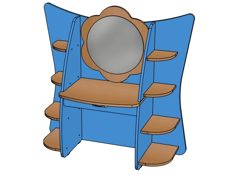 Butterfly Dressing Table for Preschool Play - Model M82