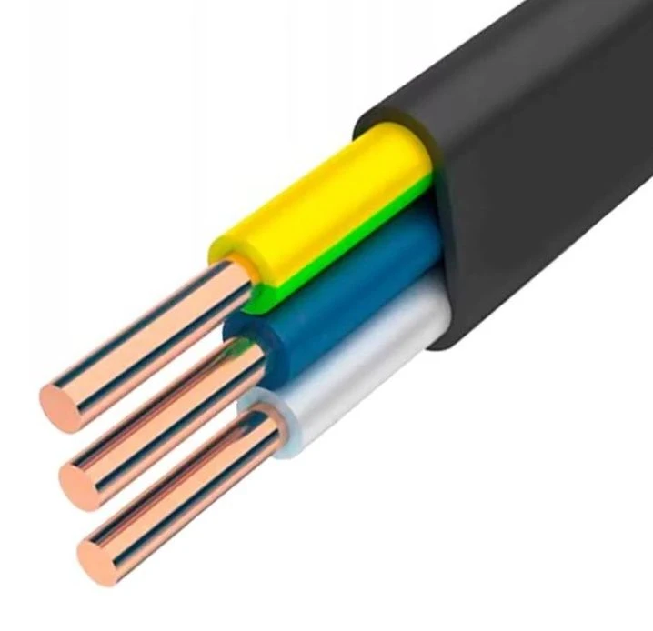 Flat Power Cables for Stationary Installation, RUSSIAN LIGHT® ПвВГ-Пнг(А)-LS-ХЛ