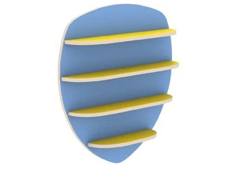 Wall Shelf for Toys and Crafts - Model 9224