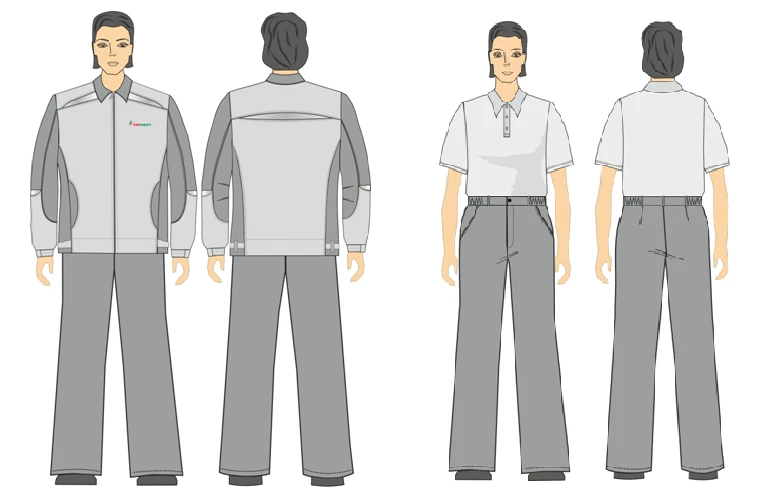 Women's Protective Suit (Jacket & Pants) for Industrial Use