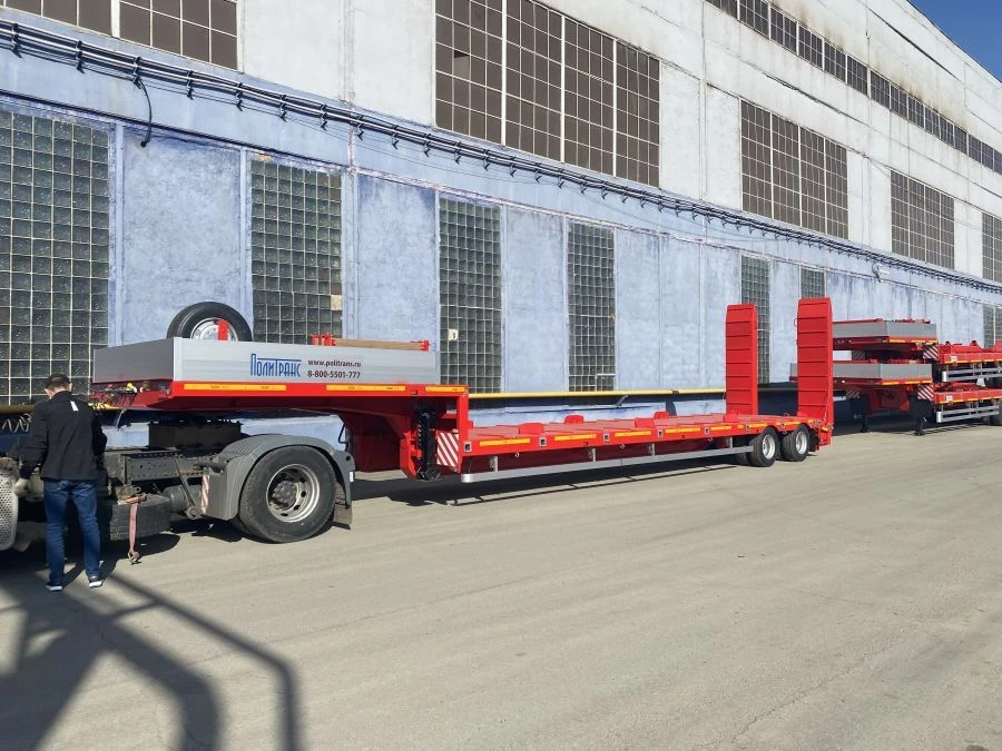 Politrans 94182-010 Heavy-Duty Semi-Trailer for Transportation