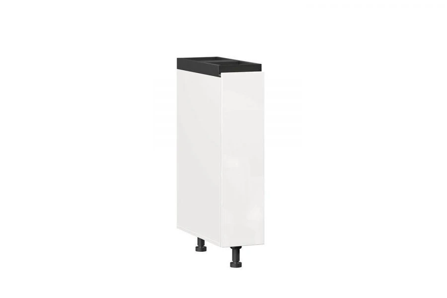 Kitchen Cabinet with Bottle Holder, Model LD.270100.000, White