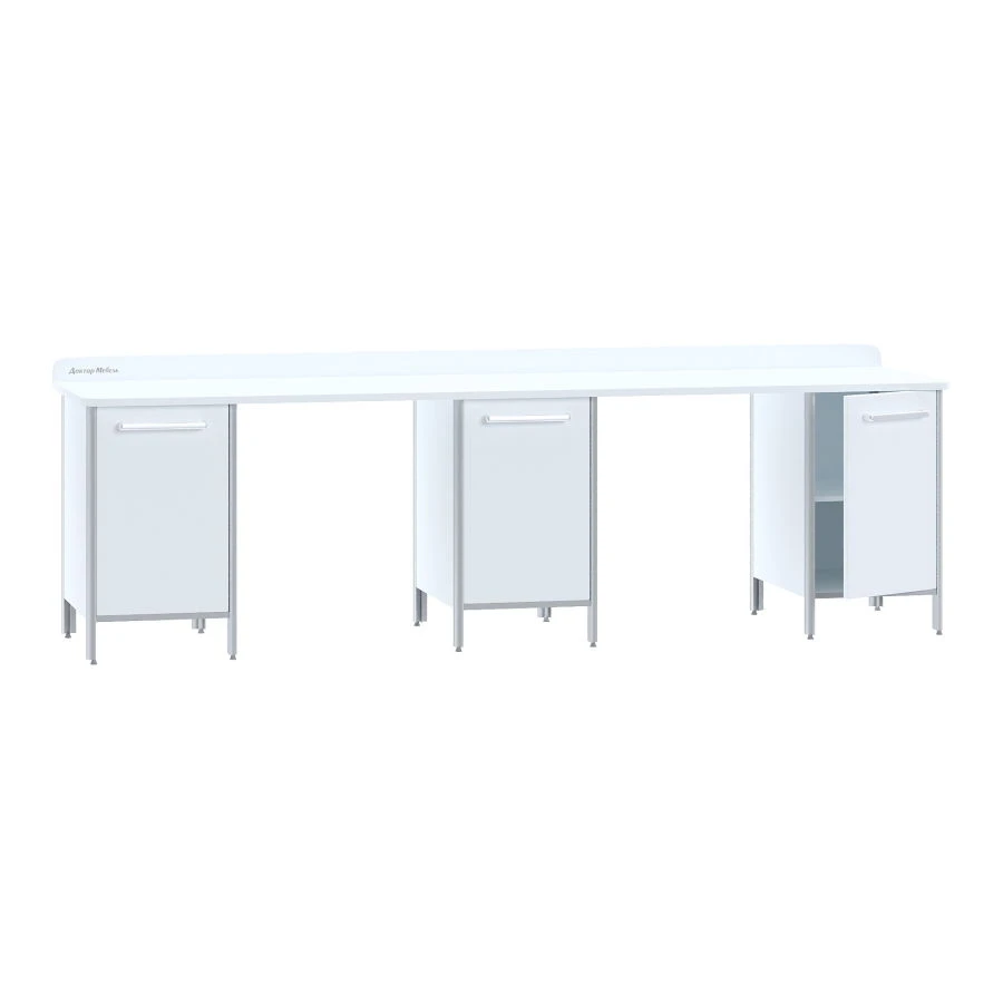 Medical Examination Table with Aluminum Frame, Model DM-3-106-29.K2.F3