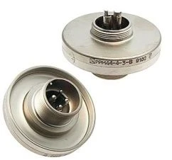 Low-Frequency Waterproof Cylindrical Connectors PPM44 GE0.364.220TU