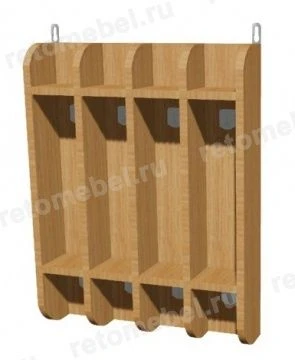 Wall-Mounted Towel Rack for 4 Towels