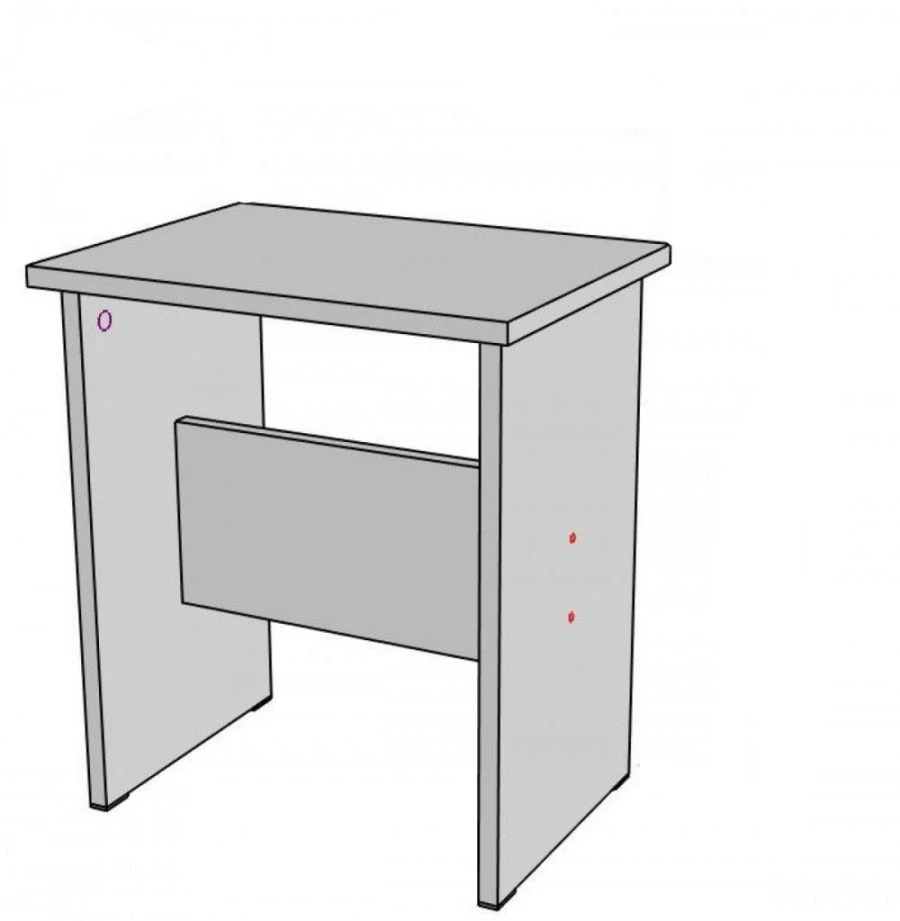 TT-1 Stool for Public Spaces
