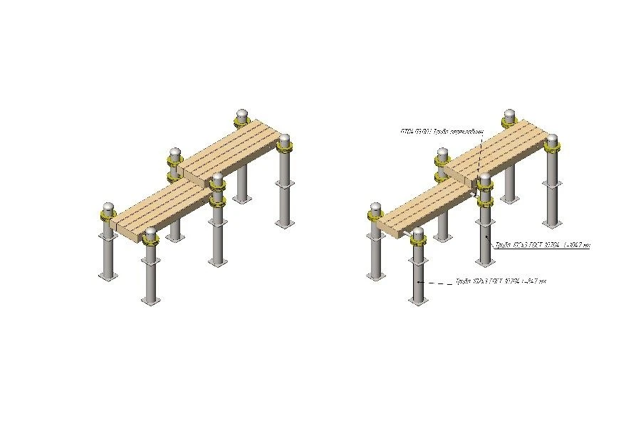 Horizontal Gymnastics Bench for Push-Ups AKS-74