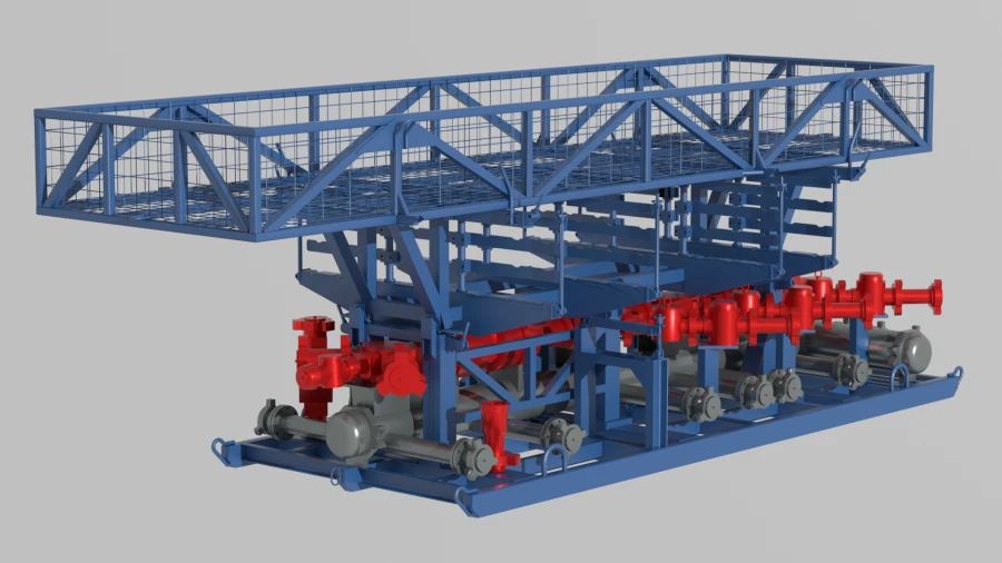 High-Pressure Manifold Block BT1008.21.00.00.000