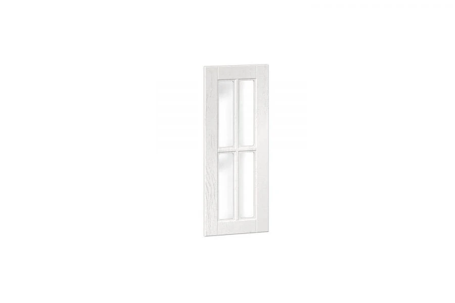 Kitchen Cabinet End Panel with Glass - Mokka LD.274760.000 (722mm, White Textured Oak)