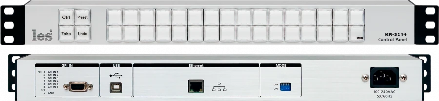 32-Button Control Panel for Matrix Switchers KR-3214