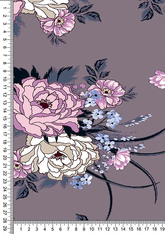 Melange Knit Fabric (PE-47.5%, Cotton-47.5%, PU-5%) for Apparel