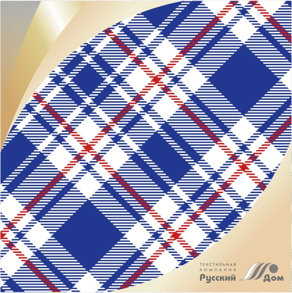 Printed Flannel Fabric 12s12, 90 cm Width, 175 g/m²