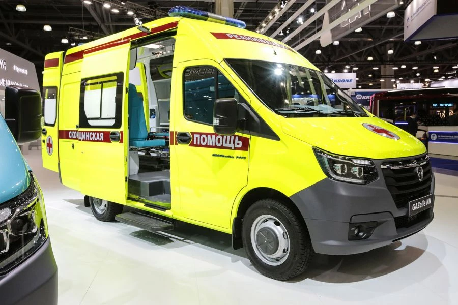 Medical Emergency Vehicle GAZelle NN, Modification A3CS22, Diesel Engine GAZ Euro-3