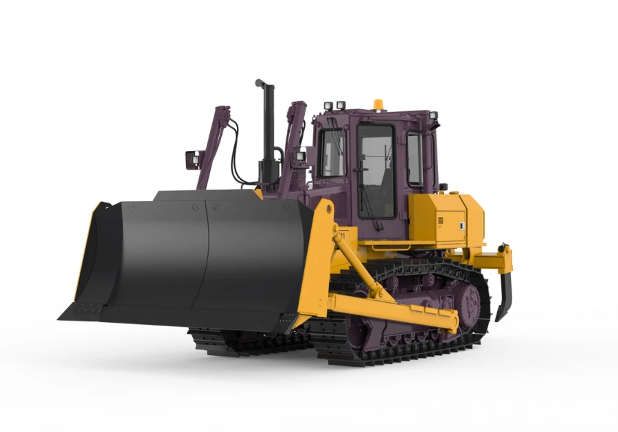 Crawler Bulldozer CHETRA T-11.02KMBR-3 Heavy-Duty Construction Equipment