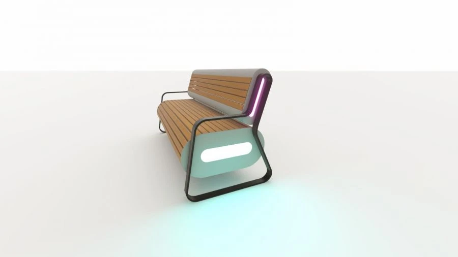 Neon Bench, Model 77222