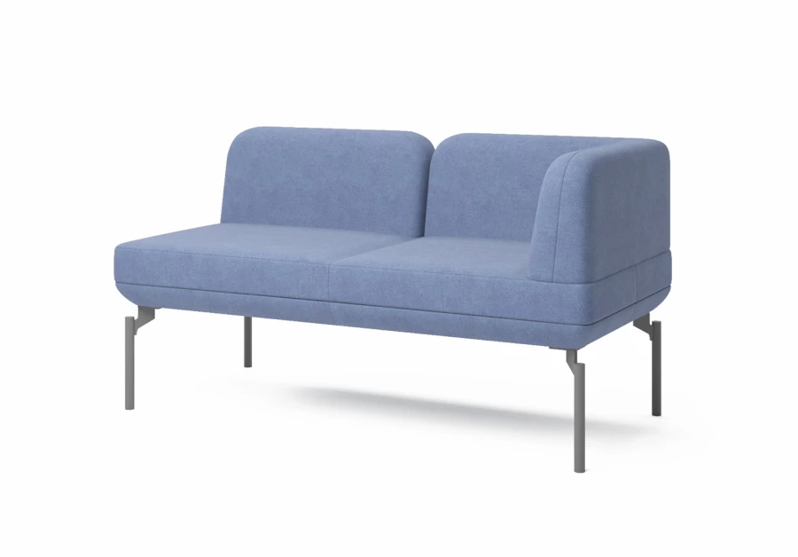 Corner Sofa L15-2DV for Home and Public Spaces