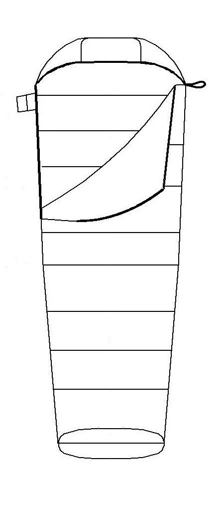 Synthetic Sleeping Bag "Kadiak-5-01