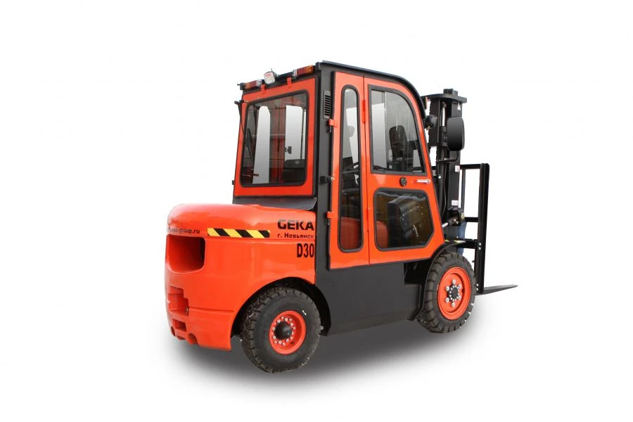 GEKA D30 Forklift Loader for Heavy Outdoor Use