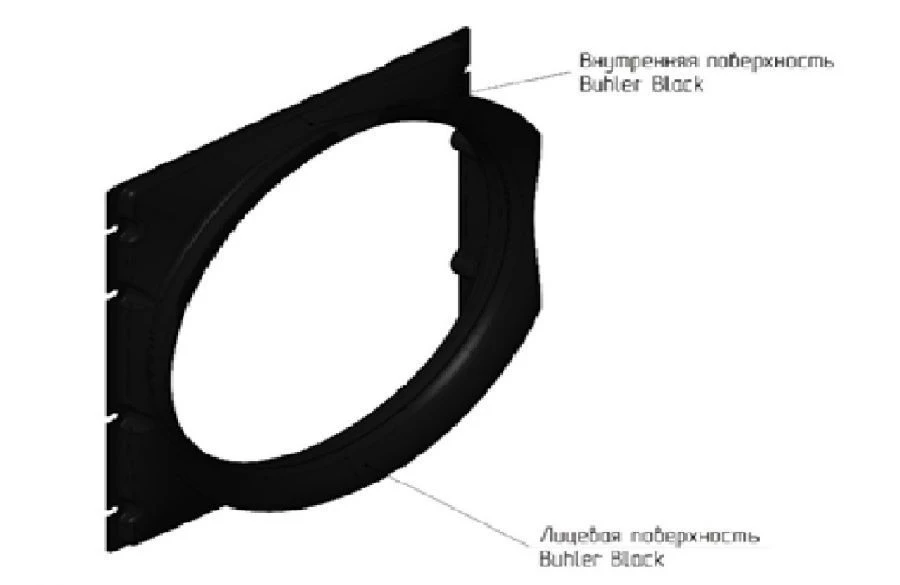 Radiator Cooling Fan Shroud for Versatile 2375 - 86032416R