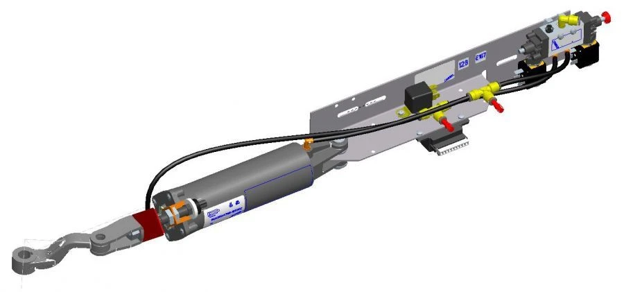 Pneumatic Door Actuator for Vehicles 16N1X50/135T1A011