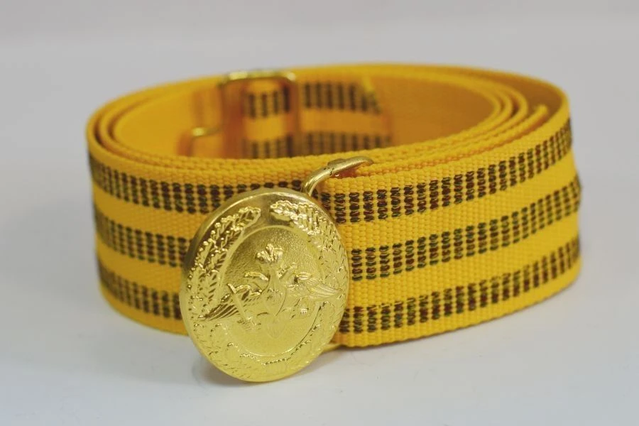 Golden Parade Belt - Custom-Made with Nylon Threading