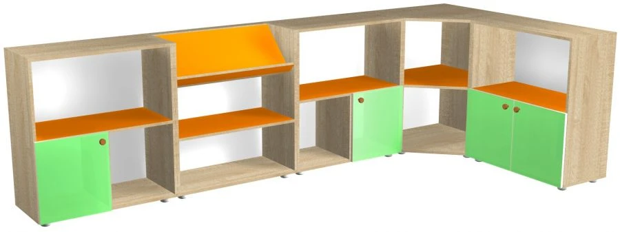 Toy and Educational Material Storage Rack Model 9221