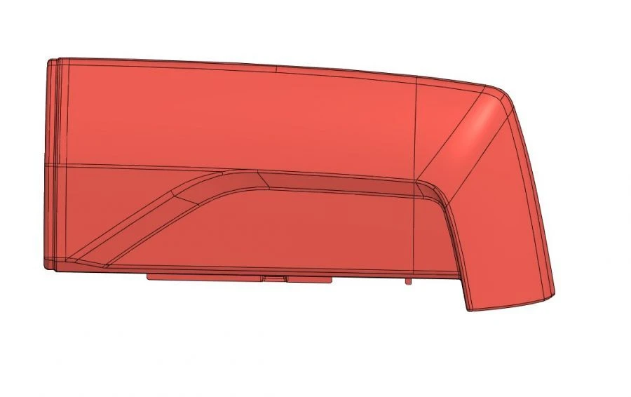 Right Rear Fairing 62825-401-8022111