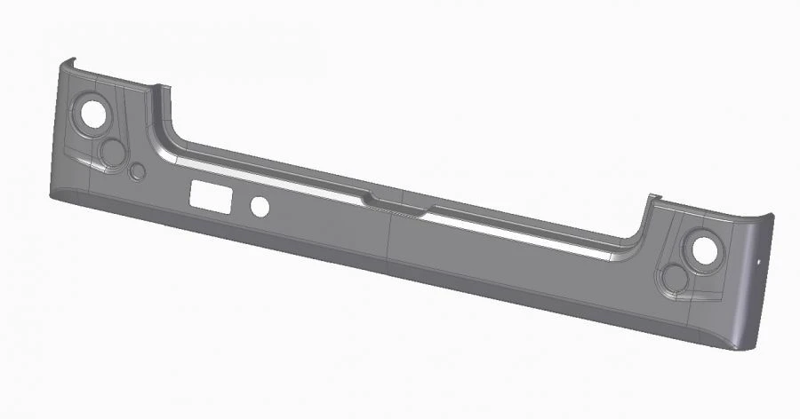 Rear Bumper Panel for LiAZ 429260 - 429260-2804015-06