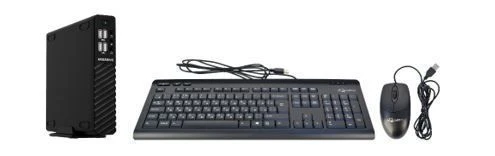 Compact Desktop Computer System with Keyboard and Mouse for Professional Use Aquarius Pro P30 K43