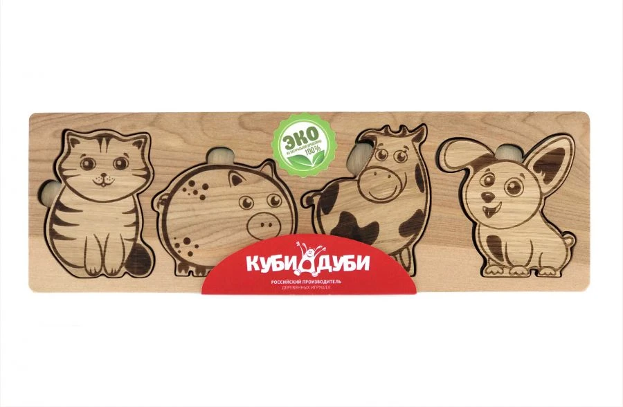 Animal Figurines Set for Kids - Domesticated Animals