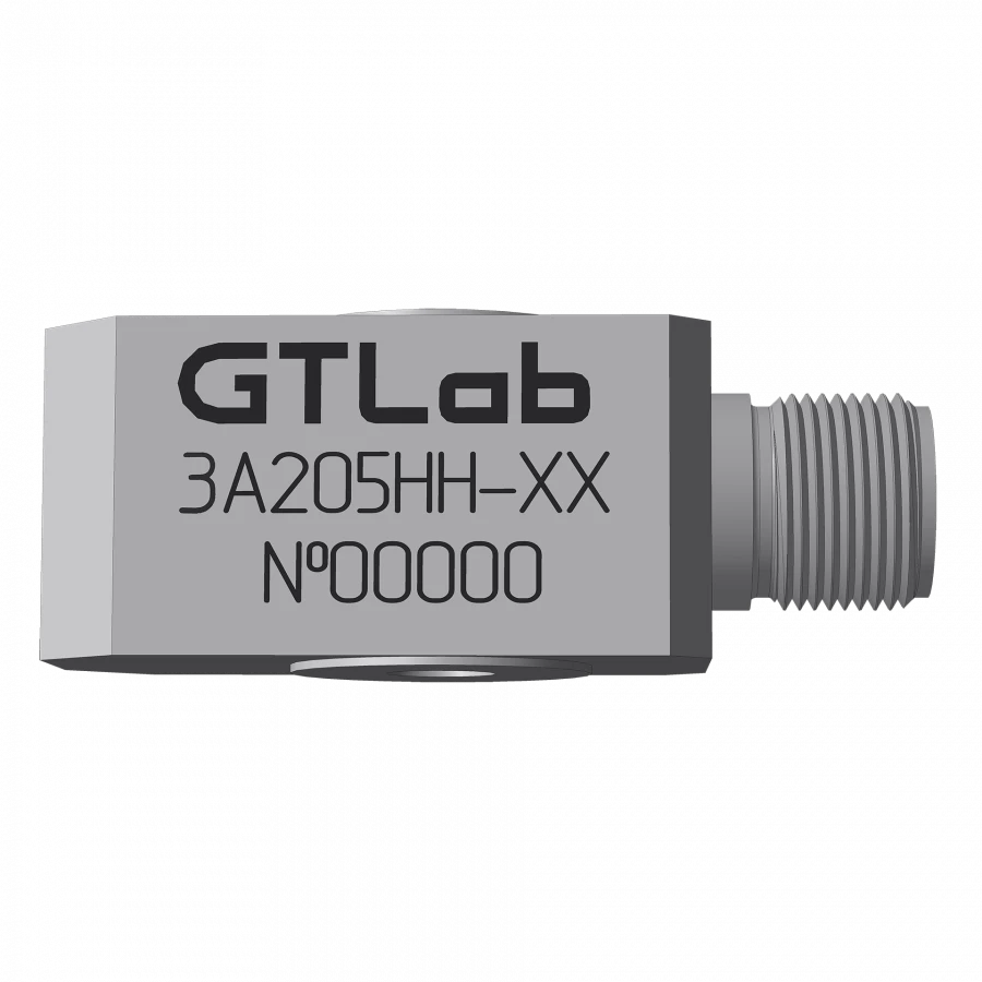 Vibration Displacement Sensor for Industrial Equipment 3A205HH-XX