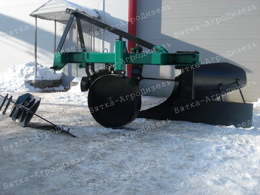 Forest Plow PLB-1 for Marsh and Overgrown Soils