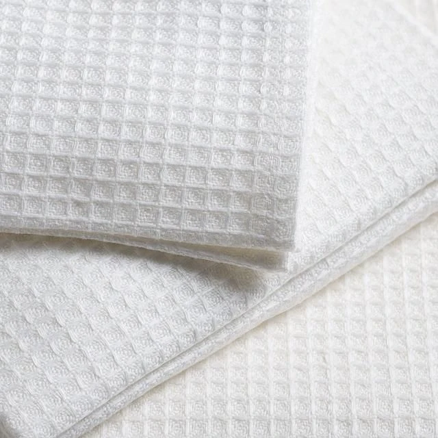 Cotton Waffle Towel - 100% Cotton, 200g/m²