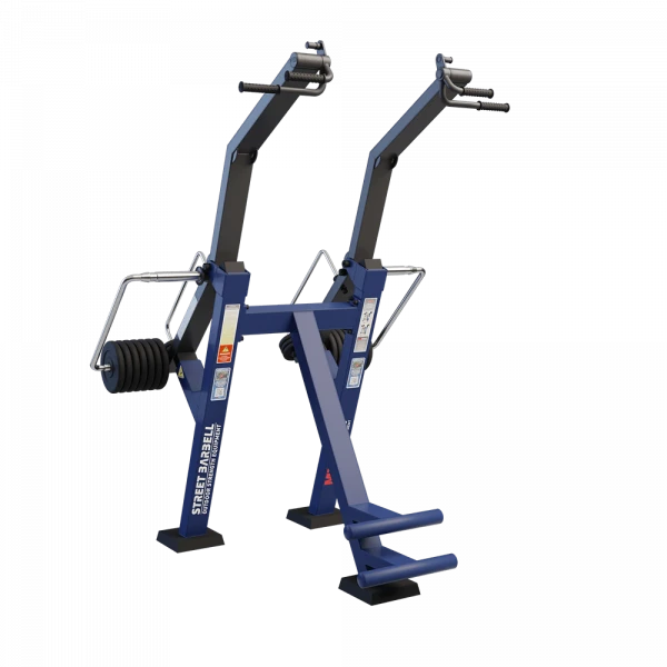 Vertical Standing Pulley Machine with Adjustable Load