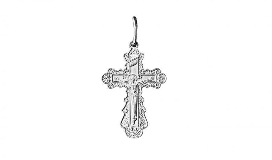 585 White Gold Pendant NП18-104-3 1.8g