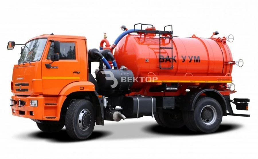 Автоцистерна вакуумная МВ 4680D3-40 на шасси КАМАЗ 53605-A5