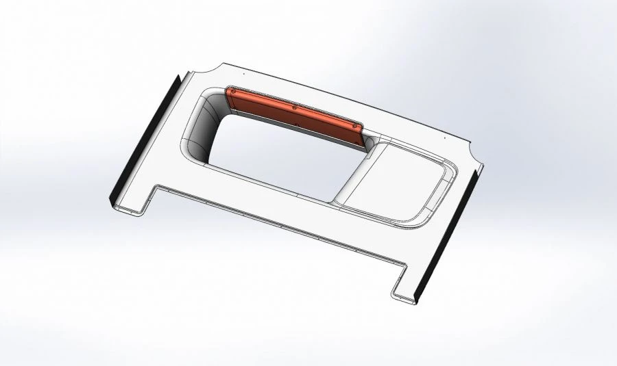 Upper Rear Cover Assembly 5299-401-5602010