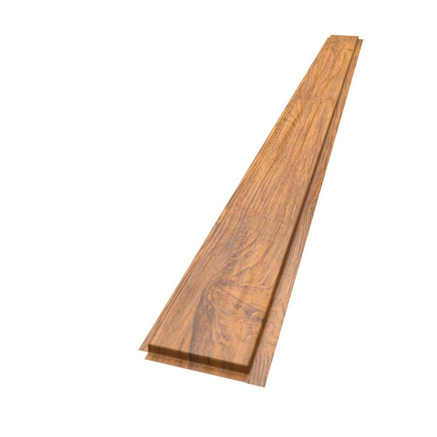 YAR Panel X Medium Metal Linear Facade - Golden Oak (190 x 2470 mm)