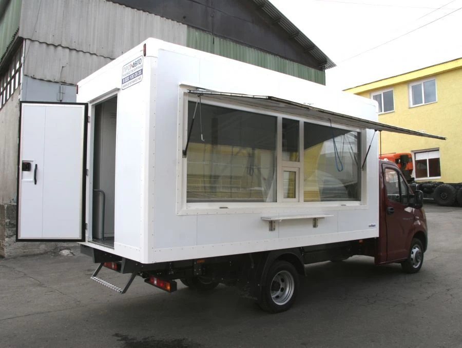 Cargo Truck with Gasoline Engine Model 3008EE for GAZ Base Vehicles