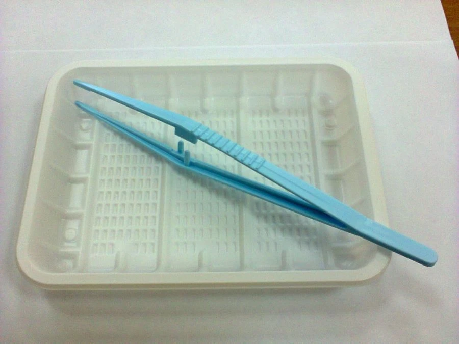 Disposable Sterile Polymer Tweezers 200 mm in Tray
