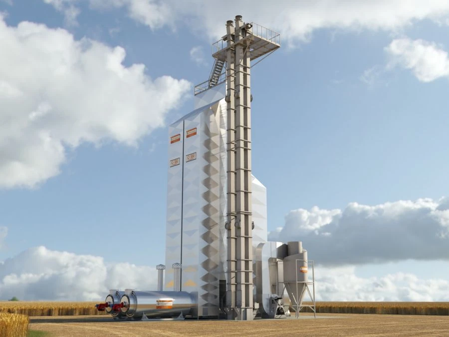 Modular Grain Dryer Type "C" S-100 "Standard" for Indirect Heating