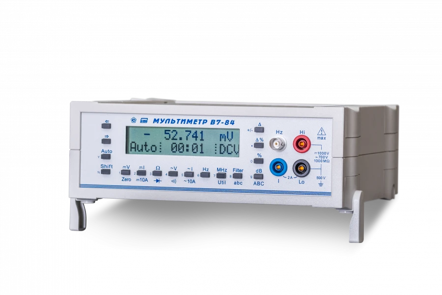 High-Precision Multimeter for Voltage and Current Measurements V7-84